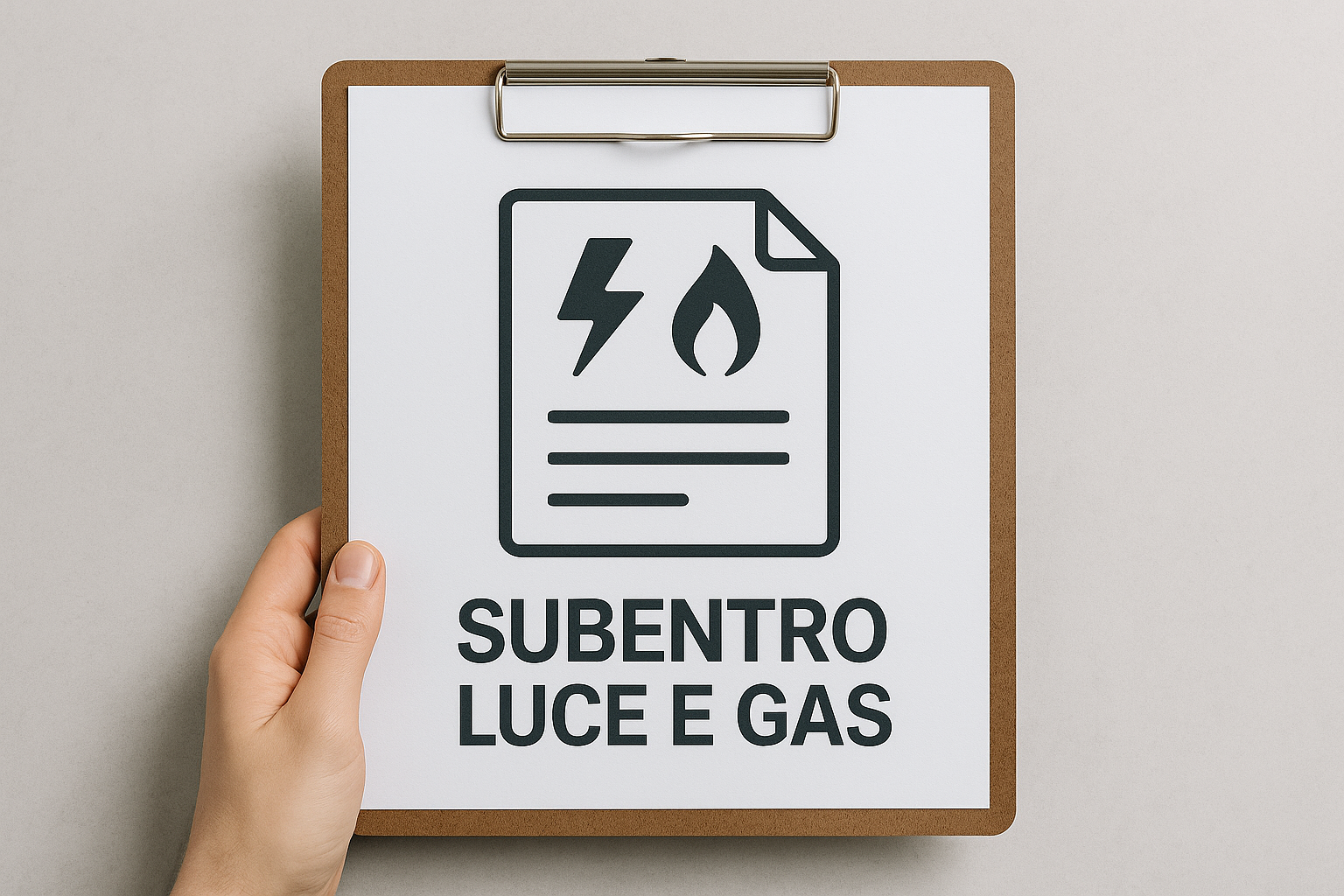 Subentro luce e gas a Milano
