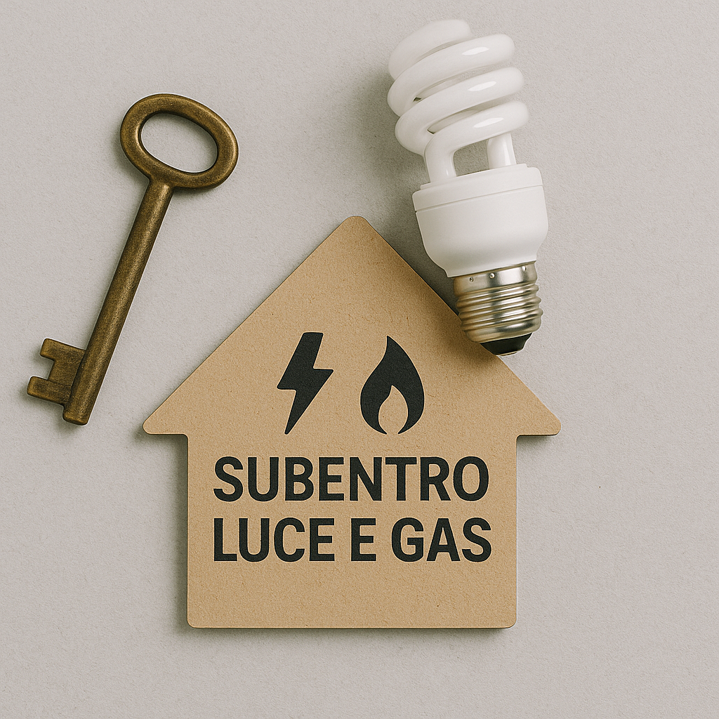 Subentro Luce e Gas Milano